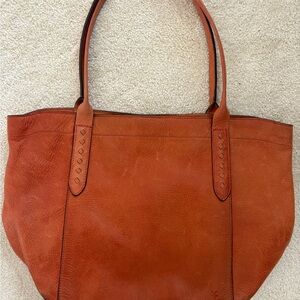 Frye reed Tan Leather Tote Bag